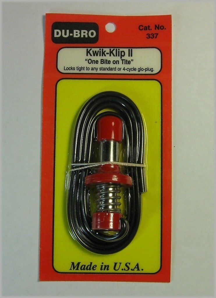 Dubro 337 Kwik Klip II Glow Plug Cilp